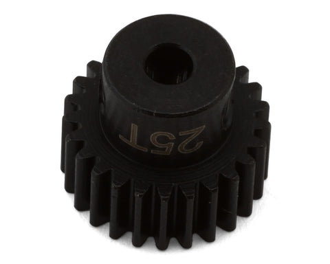 HRACSG1825   Hot Racing 48P Hardened Steel Pinion Gear (1/8 Bore) (25T)