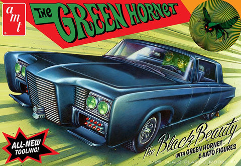 AMT1271  AMT GREEN HORNET BLACK BEAUTY 1:25 SCALE MODEL KIT