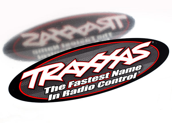 TRA6152 TRAXXAS  9"  OVAL DECAL, 2 SIDED