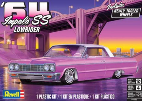 RMX-4557 1/25 1964 Impala SS Lowrider Model Kit