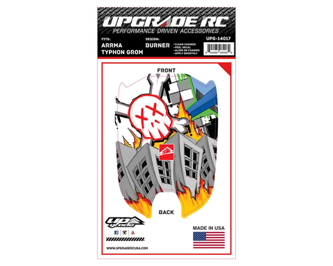 UPG-14017  UpGrade RC Chassis Protector for ARRMA™ Typhon Grom (Burner) (1)