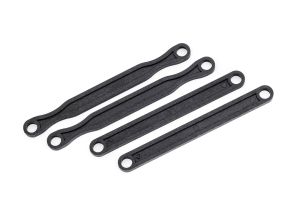 TRA6748-BLK  Camber link set (plastic/ non-adjustable) (front &rear) (black)