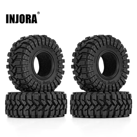 YQT-1314    INJORA 1.3" 70*27mm King Trekker A/T Tires (4) (T1314)