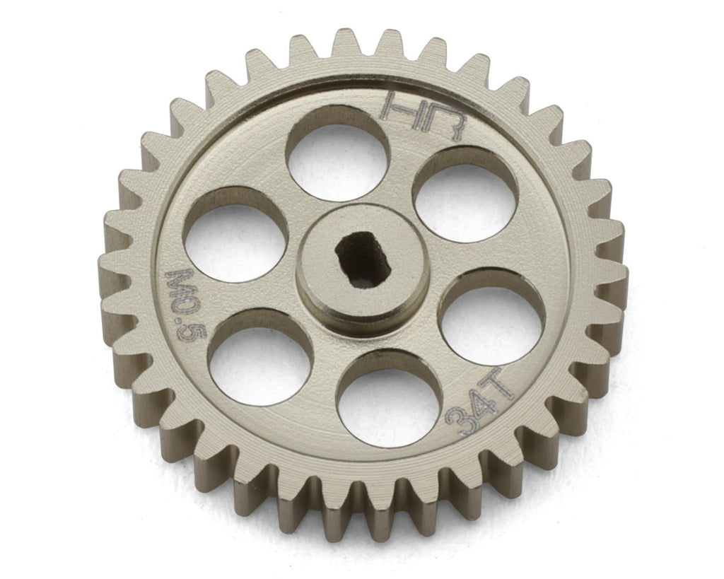 HRALMCB34HM05   Hot Racing Losi Micro-B Aluminum Speed-Run Spur Gear (34T)