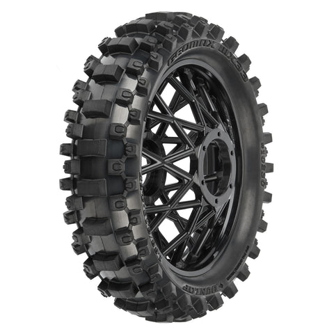 PRO1023010  1/4 Dunlop Geomax MX33 CR4 Rear Tire MTD Black: Promoto-MX