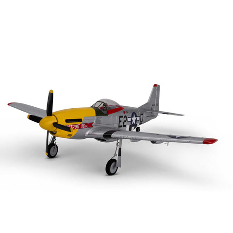 EFLU7350  UMX P-51D Mustang “Detroit Miss” BNF Basic with AS3X and SAFE Select