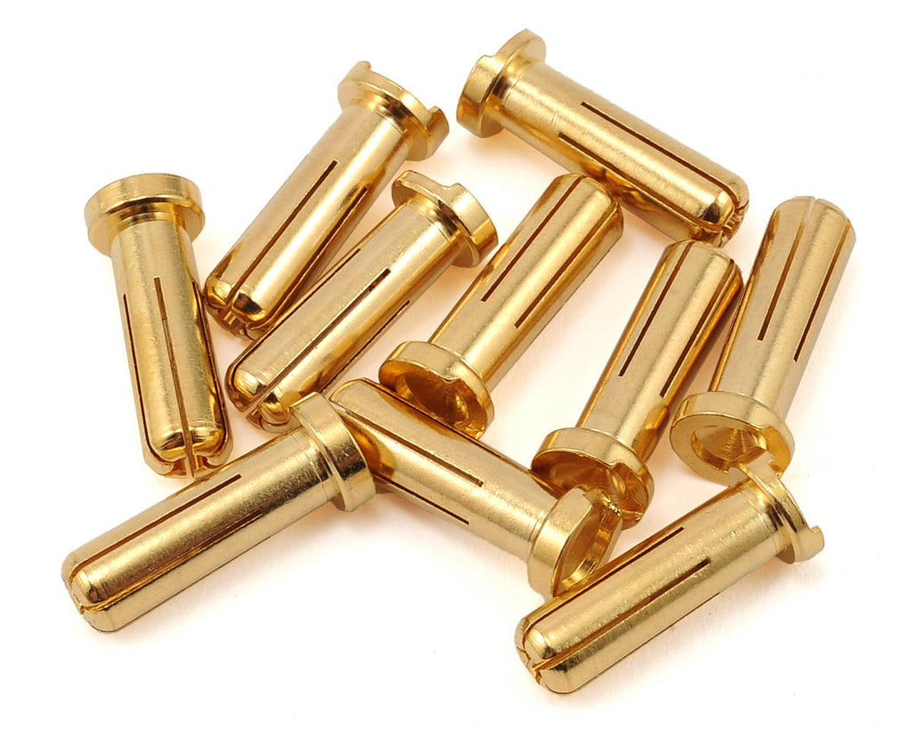 HADMCL4042 Maclan MAX CURRENT 5mm Gold Bullet Connectors (10 pcs)