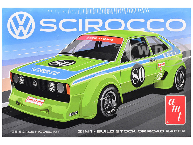 AMT1476   Skill 2 Model Kit Volkswagen Scirocco "T/A Champ" 1/25 Scale Model by AMT