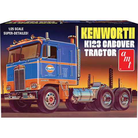 AMT1433  Kenworth K-123 Cabover Gulf 1/25 Kit AMT Model Kit