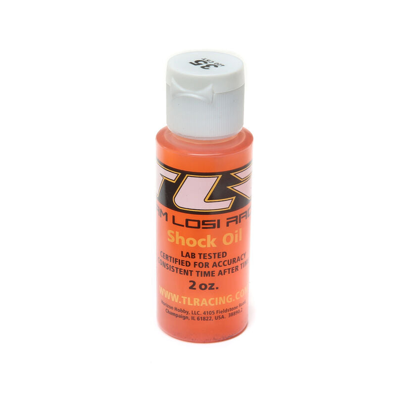 TLR74008  SILICONE SHOCK OIL, 35WT, 420CST, 2OZ