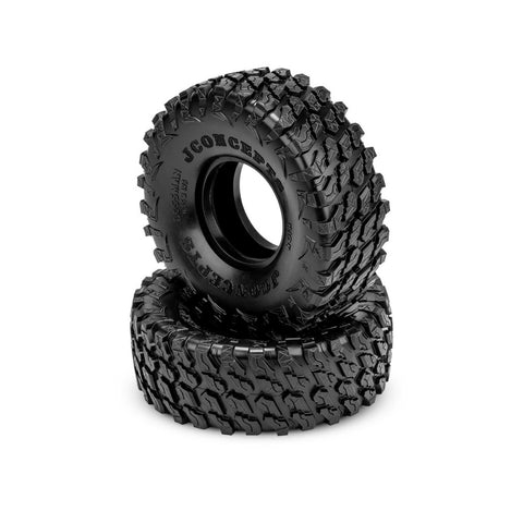 JCO4104-02   1/10 Bossman 1.9" Tires and Inserts, Green Compound (2)