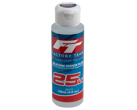 ASC5470  Team Associated Factory Team Silicone Shock Oil (4oz) (25wt)