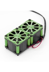 PHBPHF116GREEN   POWER HOBBIES  TWISTER TWIN DUAL 40MM FANS