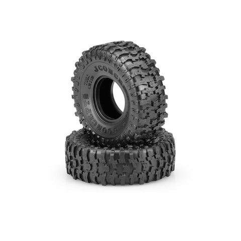 JCO302202  1/10 Tusk Performance 1.9" Crawler Tires with Inserts, Green Compound (2)