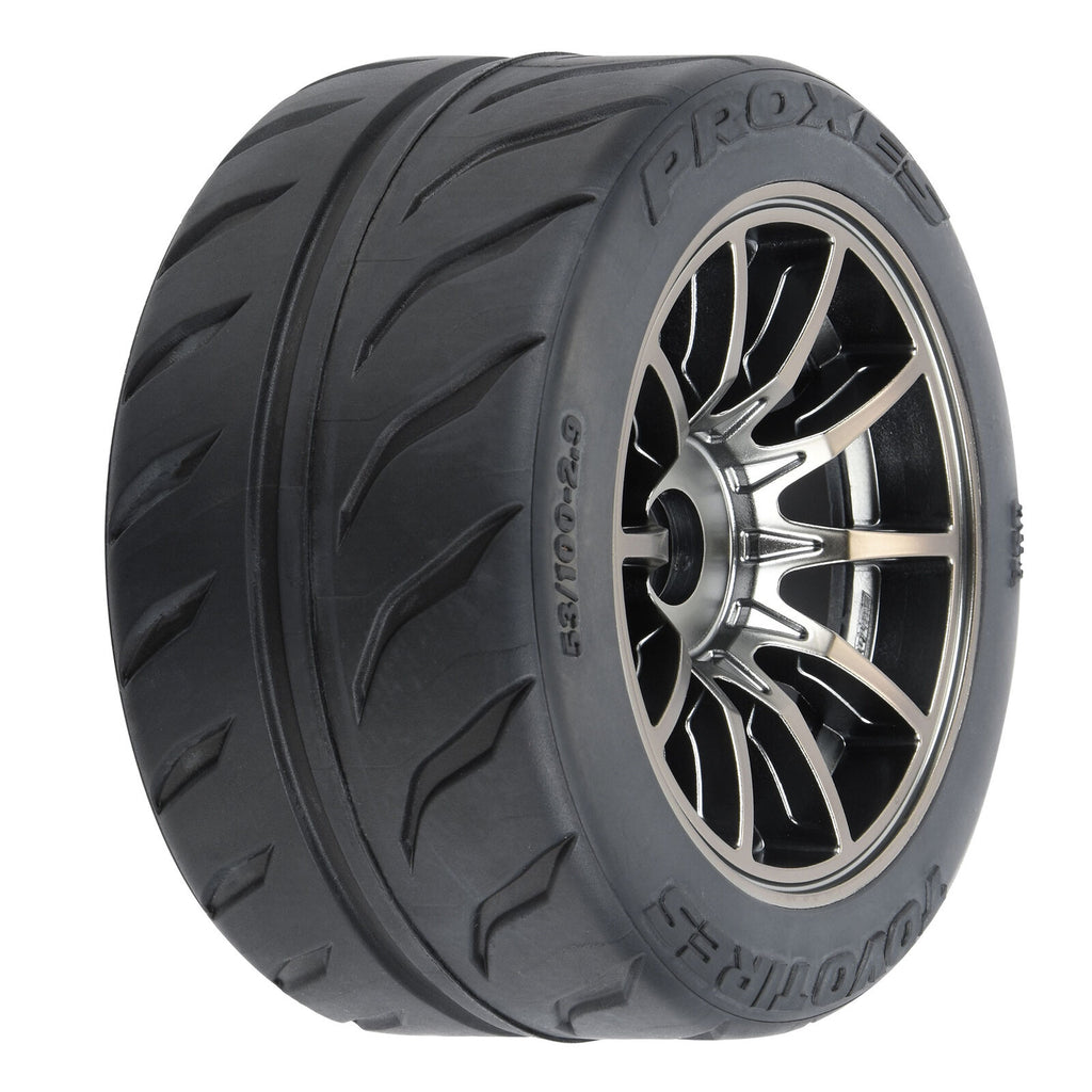 PRO1025711  1/7 Toyo Proxes R888R S3 F/R 53/100 2.9" BELTED MTD 17mm Spectre (2)