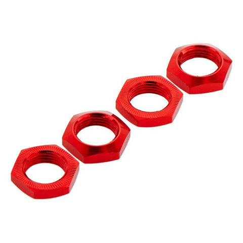 AR330360 Aluminum Wheel Nut 17mm Red Nero (4)