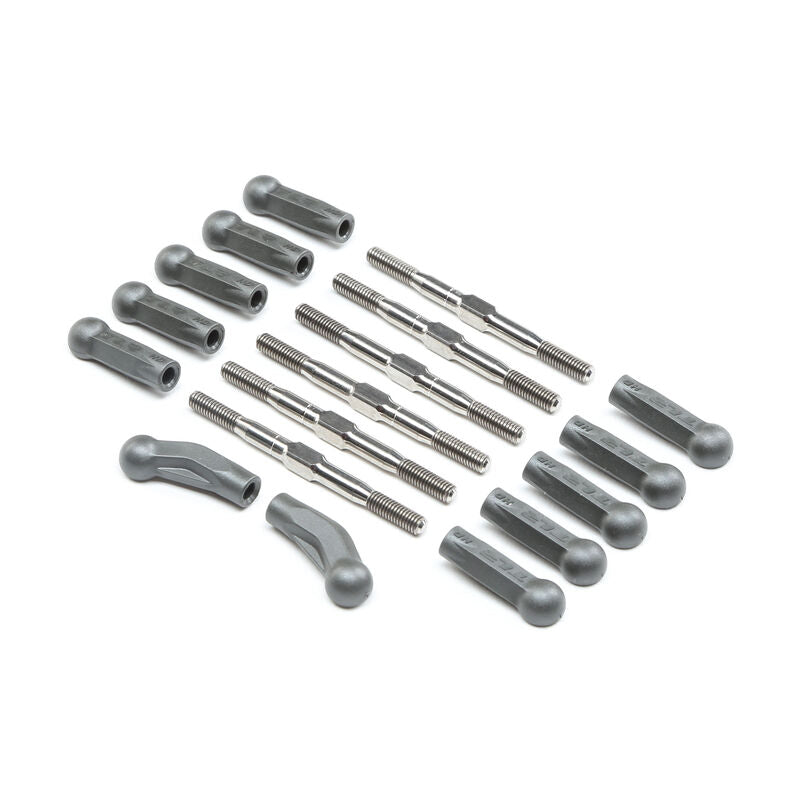 TLR334052  HD Turnbuckle Kit, Titanium: 22 5.0