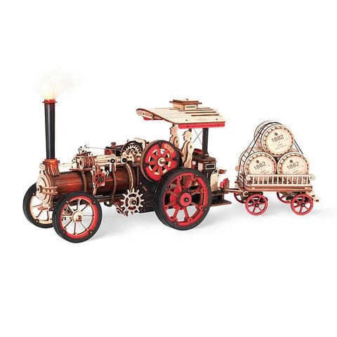 ROELKA01  ROKR Steam Engine 3D Wooden Puzzle