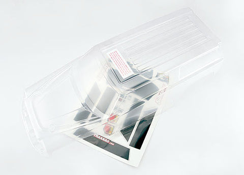 TRA5612 Body, Summit (clear, requires painting)/window, grill, lights decal sheet (use #5616 body mount posts)