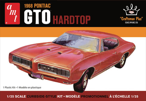AMT1411 AMT 1968 PONTIAC GTO HARDTOP CRAFTSMAN PLUS 1:25 SCALE MODEL KIT