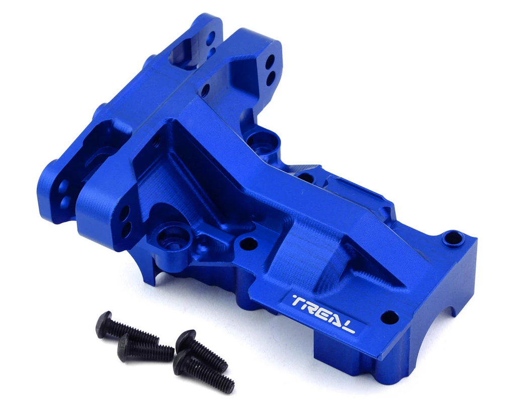 TLHTXRT-32   Treal Hobby Aluminum Rear Upper Bulkhead for Traxxas XRT/X-Maxx (Blue)
