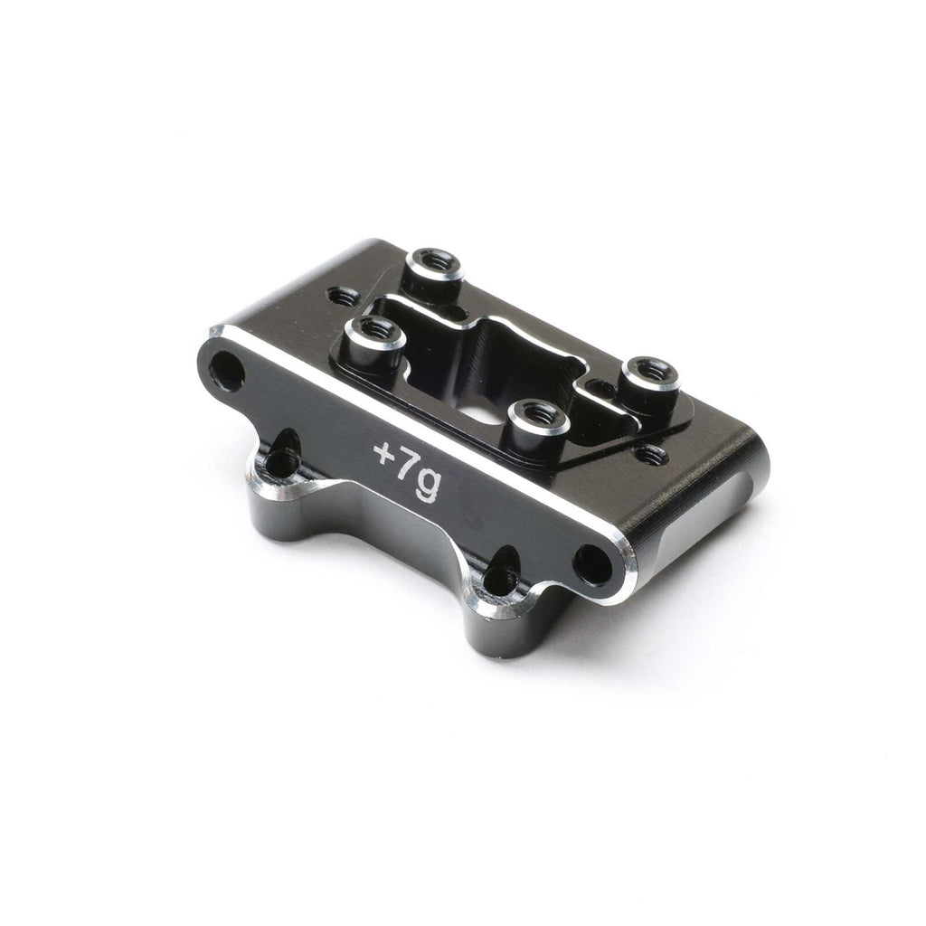 TLR-1066   Front Pivot Block, Aluminum, Black: 22S Sprint