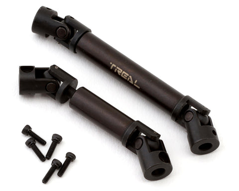 TLHTSCX24-67  Treal Hobby Axial SCX24 Hardened Steel Driveshaft Set (C10/Jeep/Bronco)