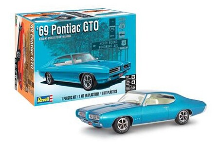RMX-4530 1/24 1969 Pontiac GTO Model Kit
