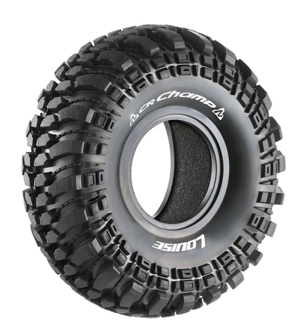 LOULT3236VI  Louise R/C - CR-Champ 1/10 2.2" Crawler Tires, Super Soft, Front/Rear (2)