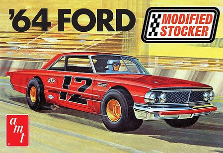 AMT-1383   AMT 1964 Ford Galaxie Modified Stocker 1-25 Scale Model Kit