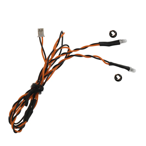 MYKRDO3   MyTrickRC - Orange Dual LED 3mm - 2-LEDs on Single Lead