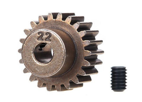 TRA2422 Gear, 22-T pinion (48-pitch) / set screw