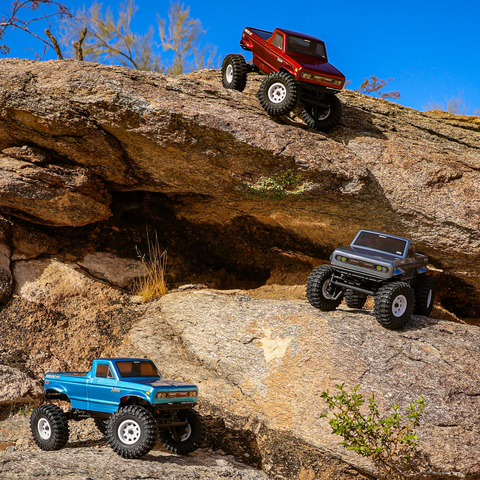 RER31318  Redcat Ascent-18 1/18 Scale Brushed Electric Rock Crawler (AVAILABLE IN RED, BLUE, GRAPHITE )