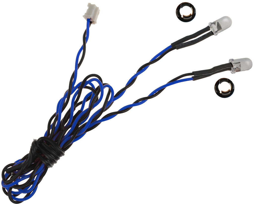 MYKRDB5  Blue Dual LED 5mm - 2-LEDs on Single Lead