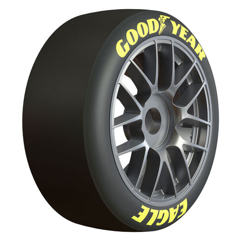 PRO1023311  1/7 Goodyear NASCAR Cup F/R Belted MTD 17mm Gunmetal: Infraction 6S