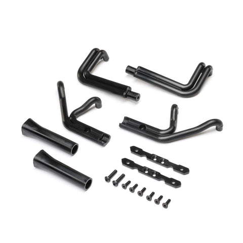 LOS-1897   Header Set, Matte Black: 22S Sprint
