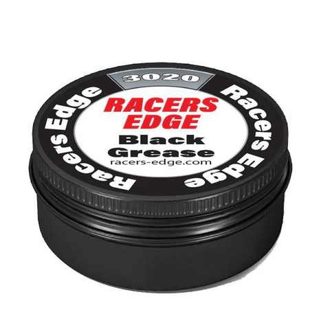 RCE3020 Racers Edge - Black Grease (8ml) in Black Aluminum Tin w/Screw On Lid