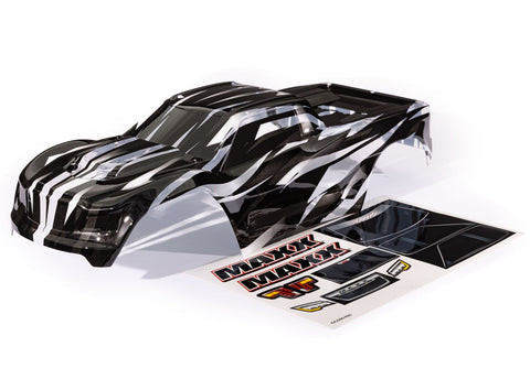 TRA8918X Body, Maxx®, ProGraphix® (graphics are printed, requires paint & final color application)/ decal sheet (fits Maxx® with extended chassis (352mm wheelbase))