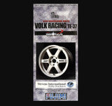 FJM-19294  Volk Racing TE37 17" Tire & Wheel Set (4) 1/24 Fujimi