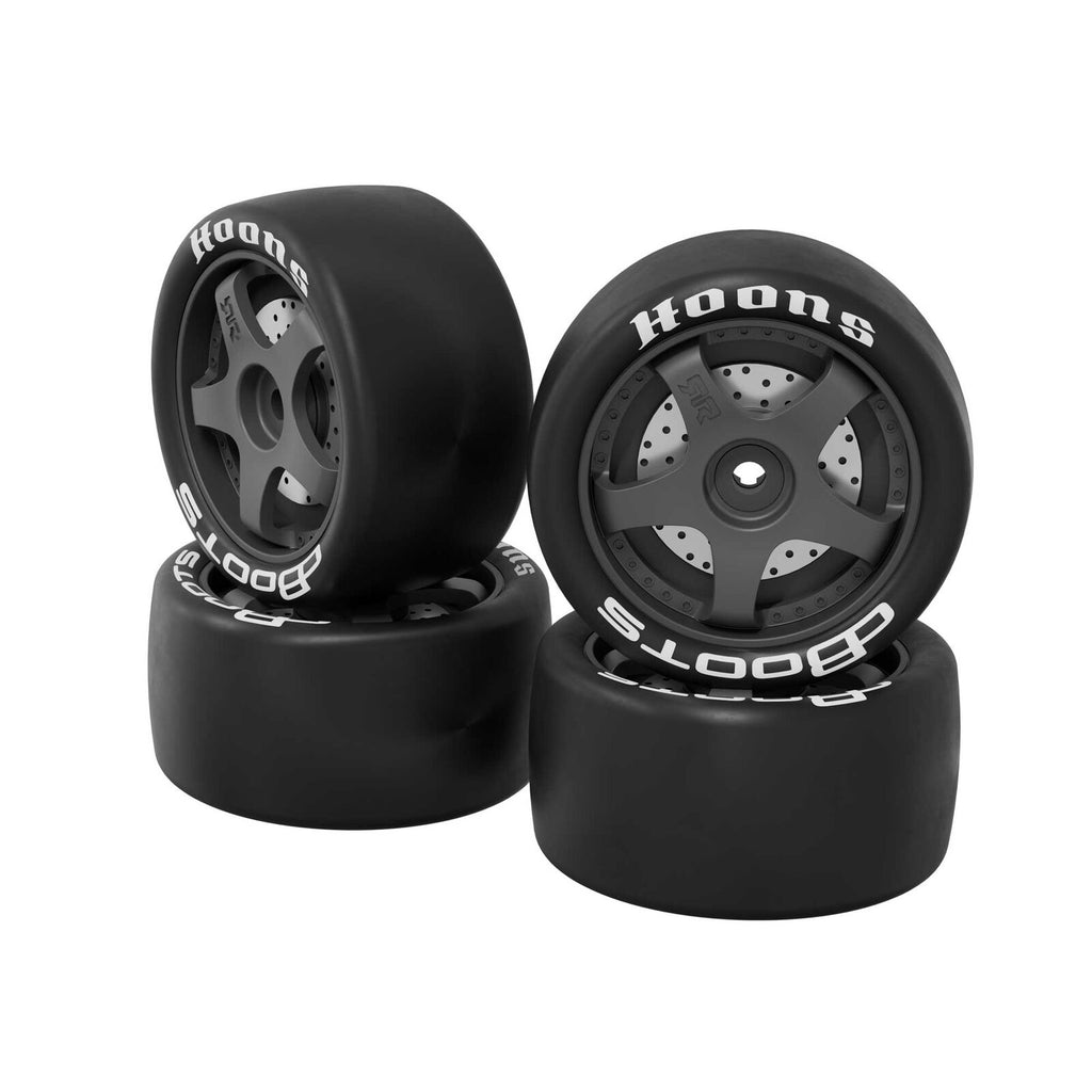 ARA-3597   ARRMA dBoots Hoons 28/055 1.65 (White) 5-Spoke 12mm Hex (4)