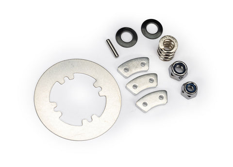 TRA5352T     Rebuild kit (heavy duty), slipper clutch (steel disc/ aluminum friction pads (3)/ spring (1)/ 2x9.8mm pin/ 5x8mm MW/ 5.0mm NL (1)/ 4.0mm NL (1))