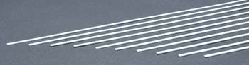 EVERGREEN STYRENE STRIPS .030x.125" (10) (Part # EVG136)