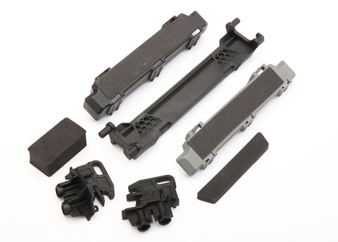 TRA8919 Battery hold-down/ mounts (front & rear)/ battery compartment spacers/ foam pads