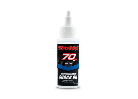 TRA5036 - Oil, shock (70 wt, 900 cSt, 60cc) (silicone)