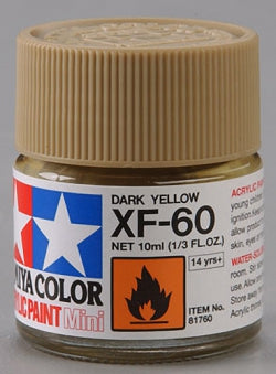 Acrylic Mini XF60, Dark Yellow