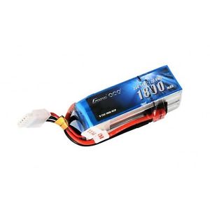 GA-B-25C-1800-4S1P-Deans Gens Ace 1800mAh 14.8V 25C 4S1P Lipo Battery Pack with Deans Plug