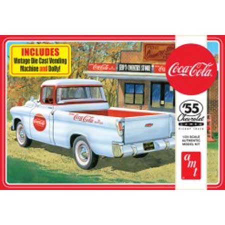 amt1094 1/25 1955 Chevy Cameo Pickup, Coca-Cola