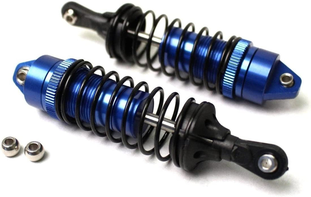 RCE1849BL SLASH 2/4WD ALUMINUM FRONT SHOCKS-BLUE