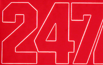 NUMBERS RED 2 (Part # COVQ3220)