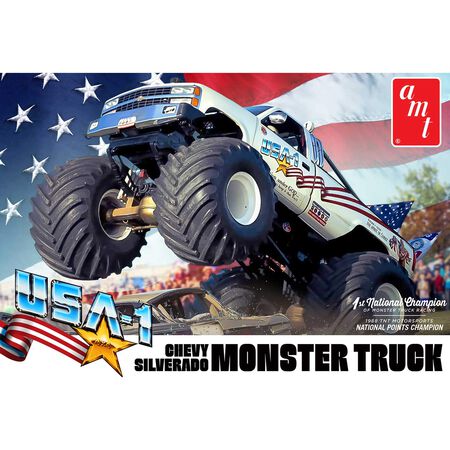 AMT1252 Chevy Silverado Monster Truck